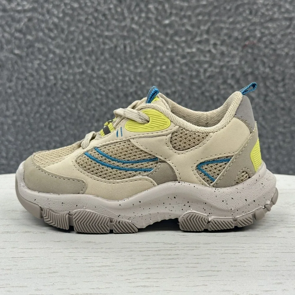 ZARA Kids Athletic Sneakers in Tan US Size 6 EUR 22